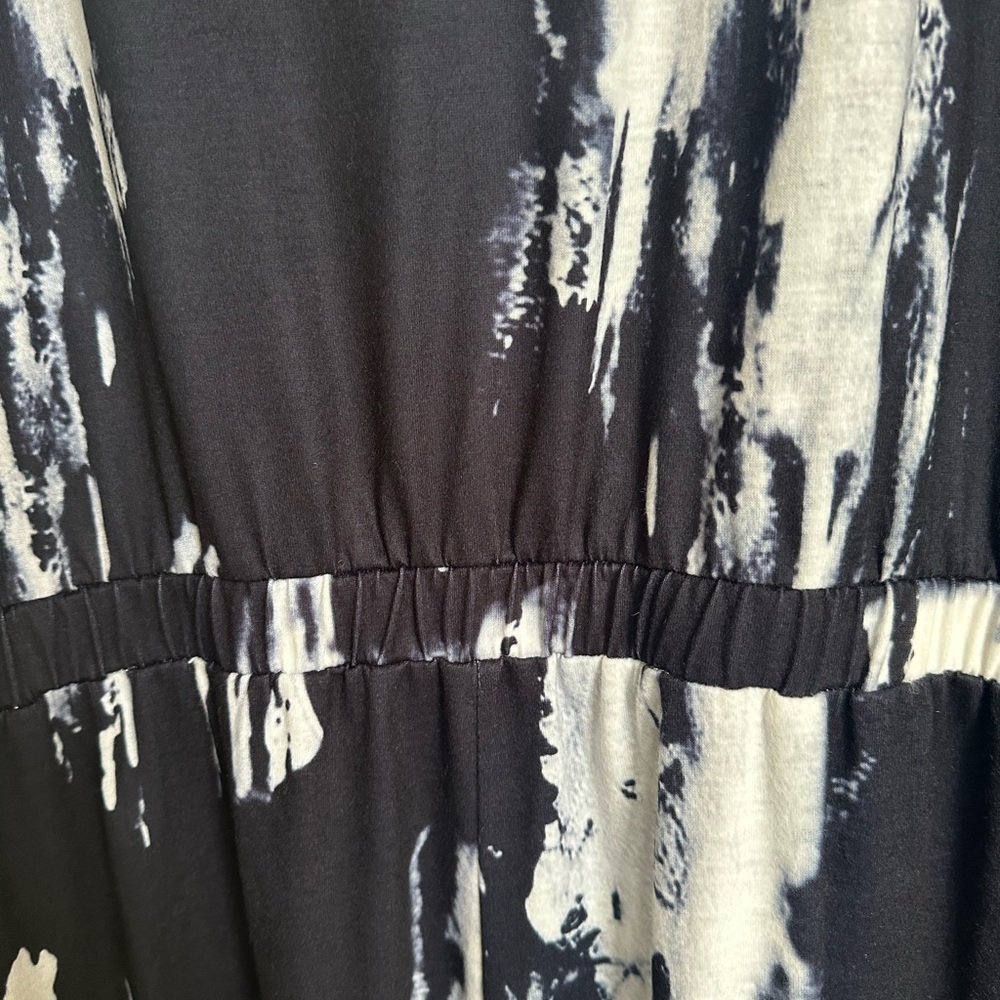 Blue/White Tie-Dyed Jumpsuit- NWOT - Picture 3 of 5
